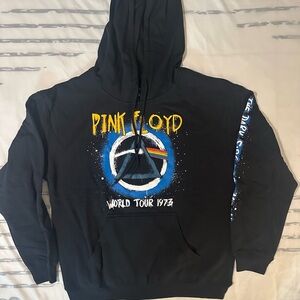 Pink Floyd Black Hoodie - Men's Sweater size Medium
